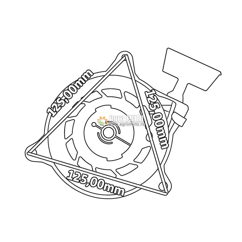 Starter Briggs & Stratton 2 do 5 KS 499706, Tajvan, slika 3 - Delovi za BRIGGS & STRATTON kosilice