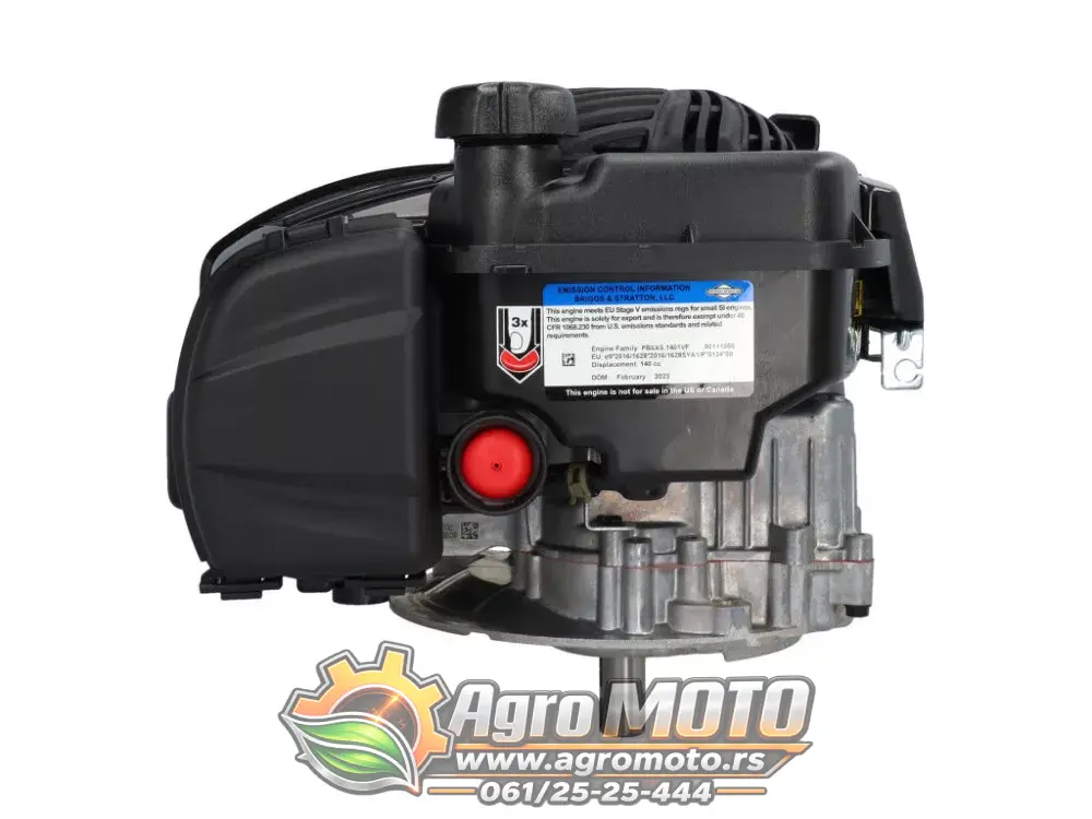 Motor ugradni za kosilice Briggs & Stratton 550E 140cc 4KS 22,2x52mm, slika 4 - Ugradni motori za kosilice