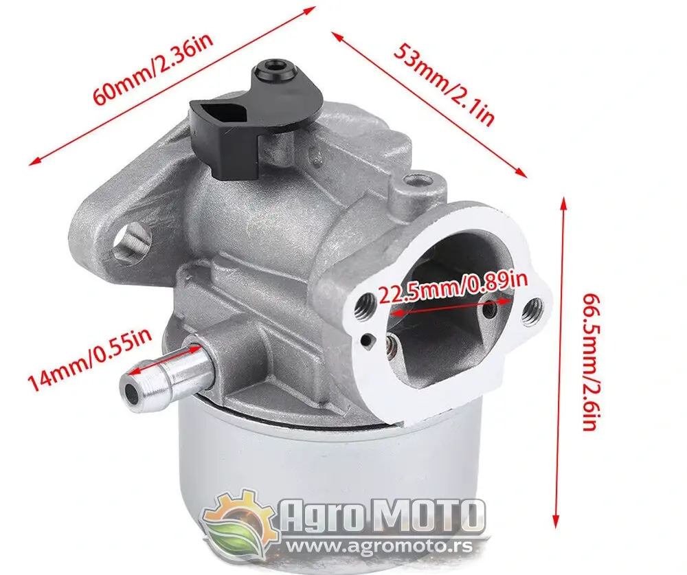 Karburator Briggs & Stratton Quantum 625 650 799868 498170 497586, slika 1 - Delovi za BRIGGS & STRATTON kosilice