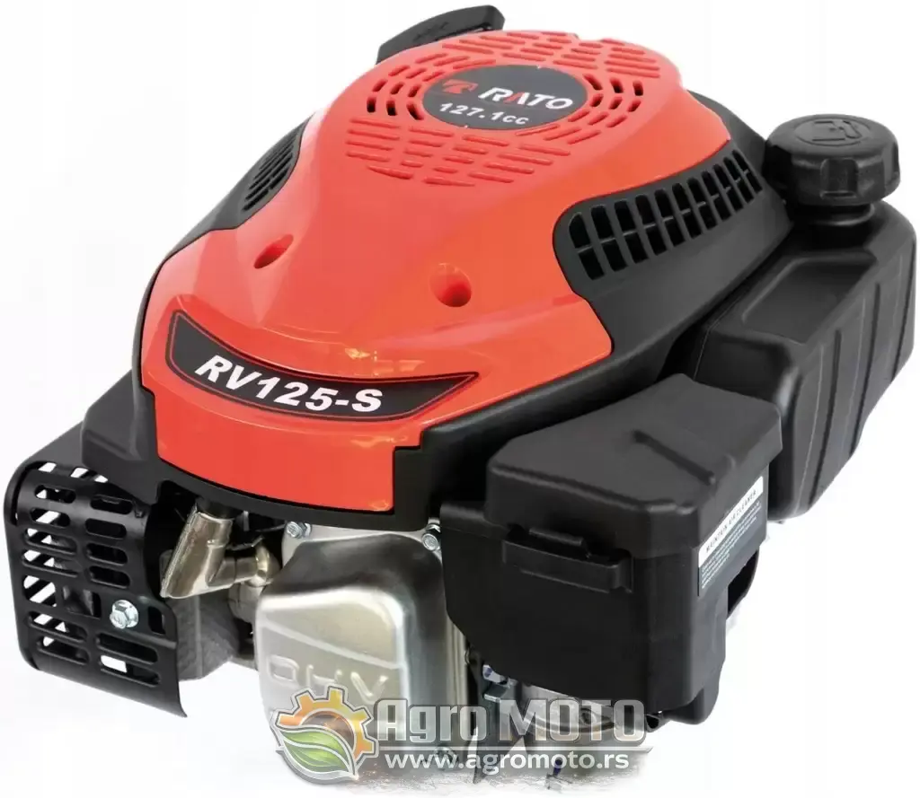 Motor ugradni za kosilice RATO RV125-S 2,6 KS 22,2x50mm, slika 1 - Ugradni motori za kosilice