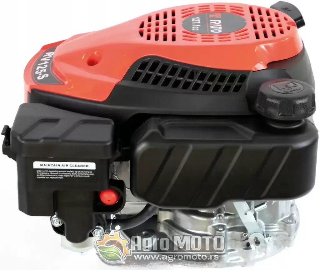 Motor ugradni za kosilice RATO RV125-S 2,6 KS 22,2x50mm, slika 3 - Ugradni motori za kosilice