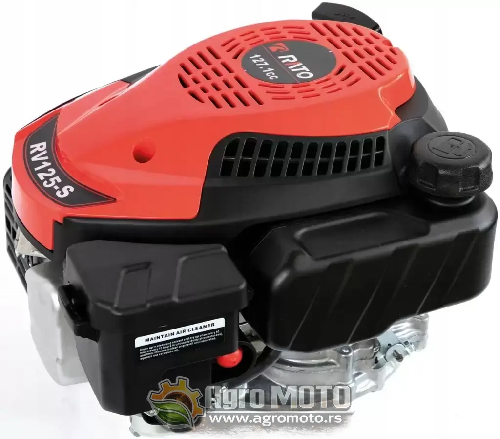 Motor ugradni za kosilice RATO RV125-S 2,6 KS 22,2x50mm, slika 2 - Ugradni motori za kosilice