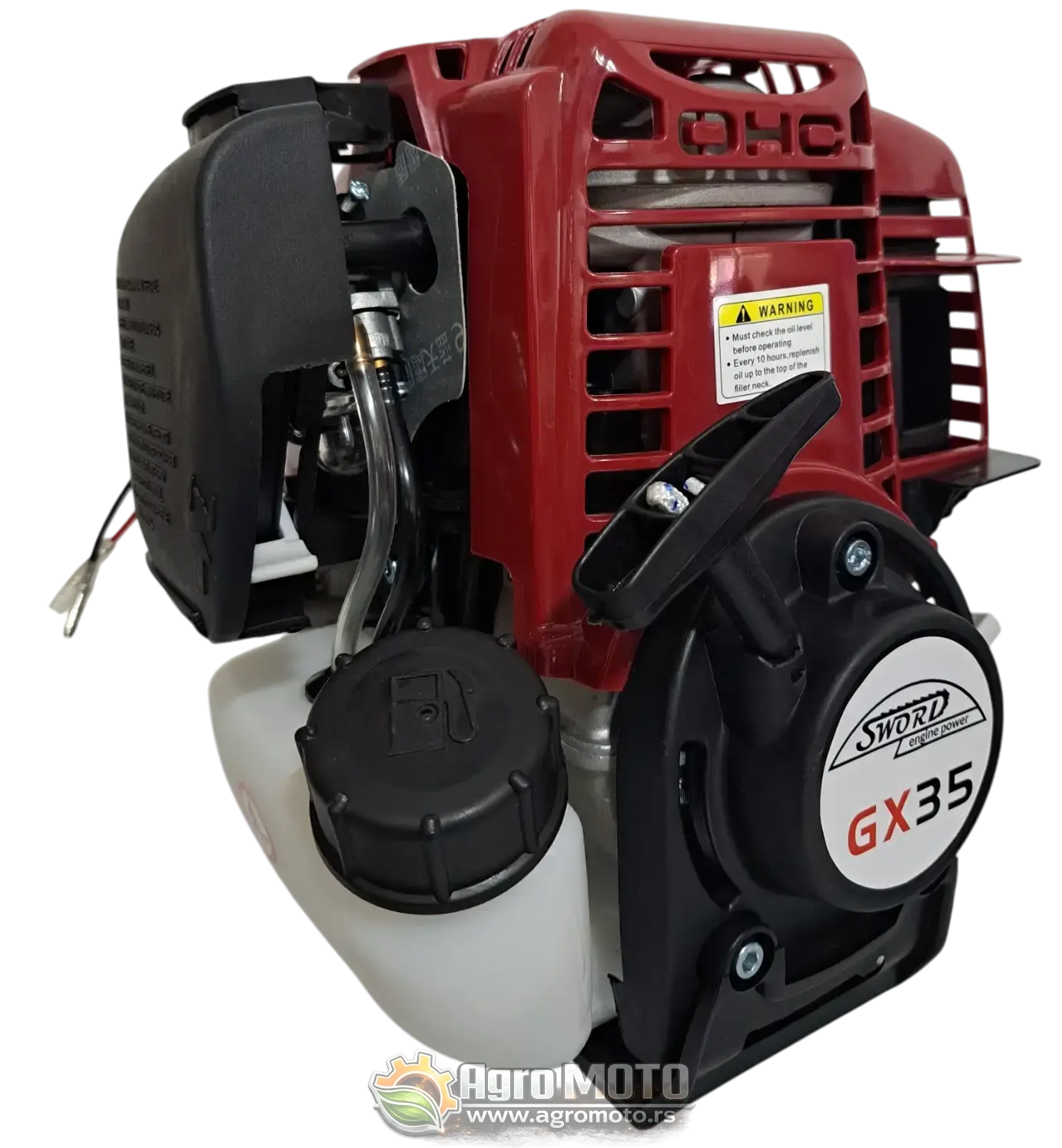 Motor za trimer 1,3KS 35cm³ GX35 4-taktni, slika 3 - Ugradni motori za trimere
