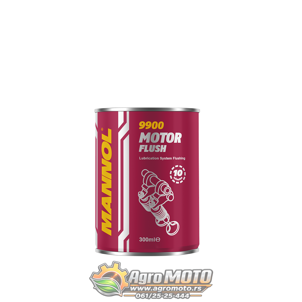 Aditiv za unutrašnje čišćenje motora MANNOL Motor Flush 9900 300 ml, slika 1 - Aditivi