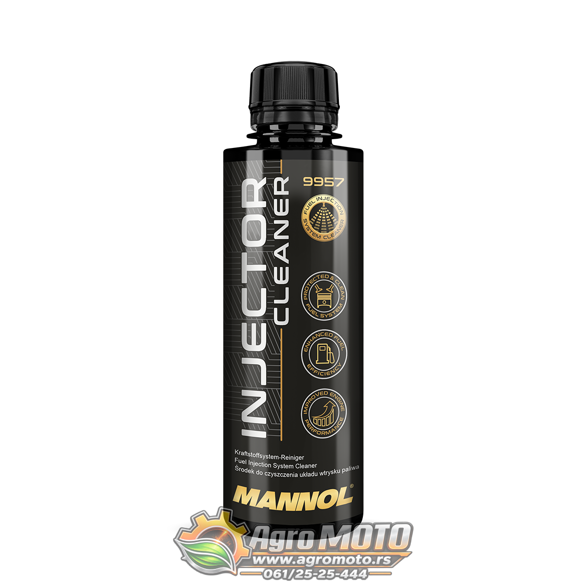 Aditiv za čišćenje dizni MANNOL Injector Cleaner 9957 250 ml, slika 1 - Aditivi