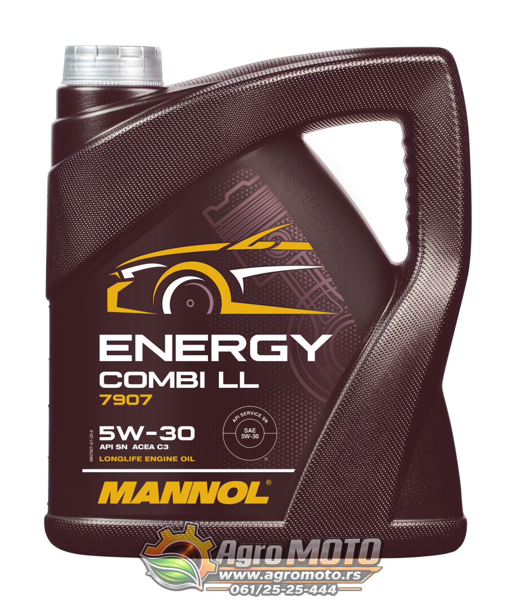 Motorno ulje ENERGY COMBI LL MANNOL 5W-30 7907 4L, slika 1 - Motorna ulja za automobile