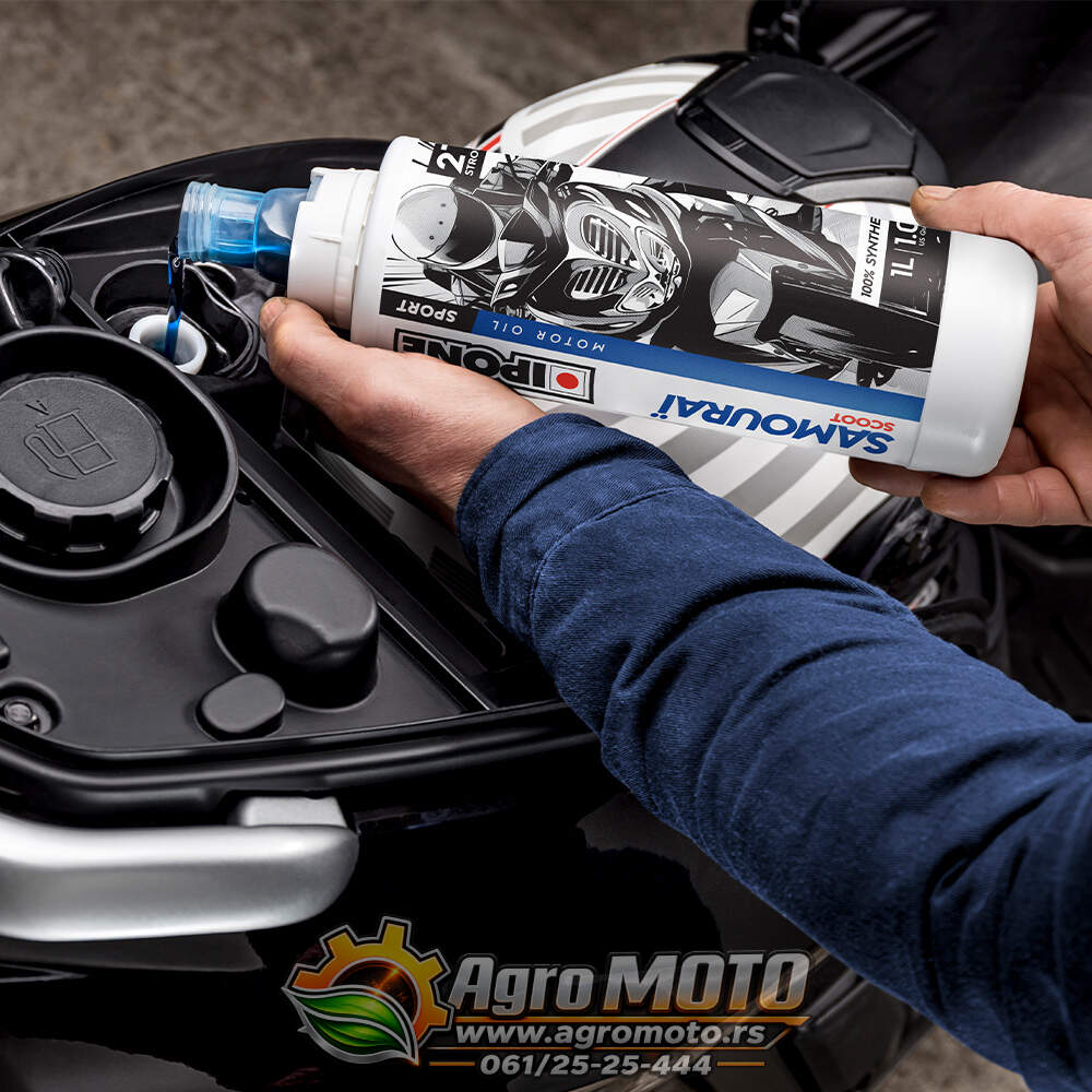 Motorno ulje IPONE Samourai Scoot 2T 1L, slika 2 - Motorna ulja za 2T motore / skutere