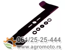 Nož za kosilicu 480 mm sa adapterima univerzalni zakrilca, slika 1 - Noževi za kosilice / kosačice