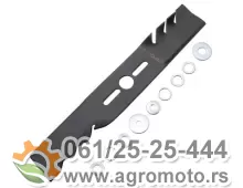 Nož za kosilicu 476 mm sa adapterima univerzalni Gator, slika 1 - Noževi za kosilice / kosačice