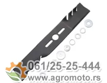 Nož za kosilicu 502 mm sa adapterima univerzalni Gator, slika 1 - Noževi za kosilice / kosačice