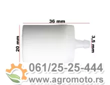 Filter goriva trimera i testere 3,5 mm Italija, slika 1 - Delovi za ALPINA testere