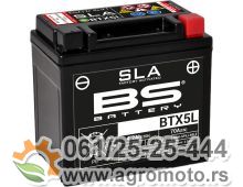 Akumulator BS 12V 5Ah BTX5L-FA SLA desni plus (113x70x105) 1