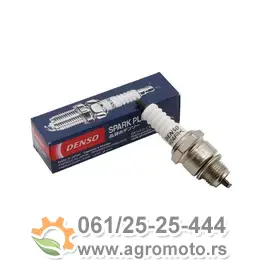 Svećica DENSO W24FR-L kratki navoj, slika 1 - Svećica i kapa svećice