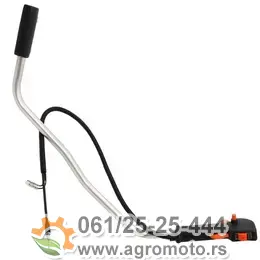 Rukohvat za trimer univerzalni sa ručkom gasa jednodelni 19 mm, slika 1 - Delovi za VILLAGER trimere