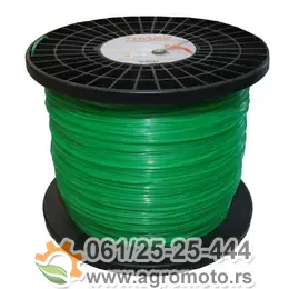 Struna za trimer četvrtasta 2,4mm 1572m Thorp, slika 1 - Struna za trimer