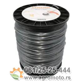 Struna za trimer četvrtasta 2,4mm 393m dvoslojna Thorp, slika 1 - Struna za trimer