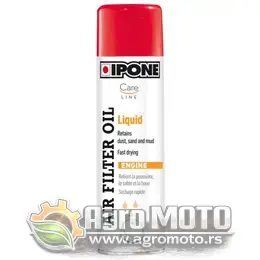 Tečnost za podmazivanje sunđerastih filtera IPONE Air Filter Oil 500 ml, slika 1 - Kozmetika i održavanje