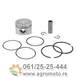 Klip za skuter GY6 80cc 4T fi 47x13 mm, slika 1 - Klip i karike