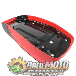 Sedište Tomos A3 A35 APN6 crveno, slika 2 - Sedišta / Ram / Korman za TOMOS