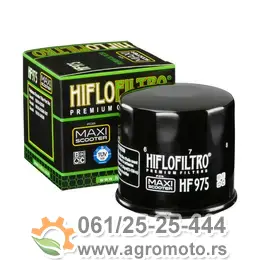 Filter ulja HF975 HifloFiltro, slika 1 - Filteri ulja za skuter