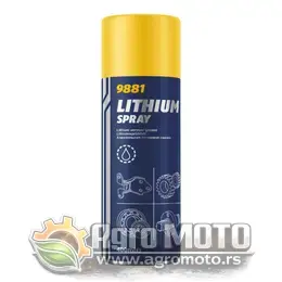 Litijum sprej MANNOL 9881 400 ml, slika 1 - Kozmetika i održavanje