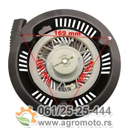 Starter kosilice sa 3 rupe, slika 1 - Delovi za VILLAGER / FARM / LONCIN / MTD kosilice