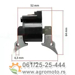 Elektronika (bobina) za Kineski trimer BG 328, slika 1 - Delovi za KINESKE trimere