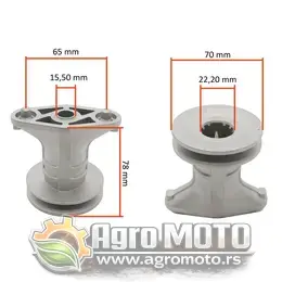 Nosač noža kosilice Viking MB 253 443 448, slika 1 - Nosači noževa