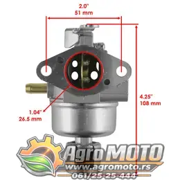 Karburator Kohler Courage SV 530 540 590 600 17-22KS 2085333S, slika 2 - Delovi za KOHLER kosilice