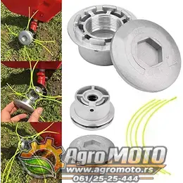 Glava za trimer aluminijumska fi 72 mm, slika 2 - Delovi za VILLAGER trimere