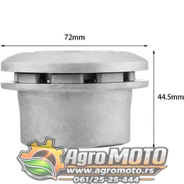 Glava za trimer aluminijumska fi 72 mm, slika 5 - Delovi za VILLAGER trimere