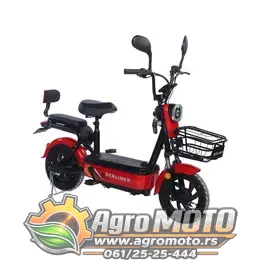 Točak zadnji 14" za elektro bicikl (sa motorom) 240W/48V BERLINER, slika 3 - Delovi za električne bicikle i skutere