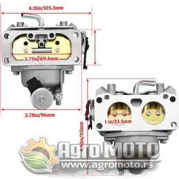 Karburator Kawasaki FH641V FH661V FH680V FH721V FX751V FX850V 22 Ks, slika 1 - Delovi za KAWASAKI kosilice