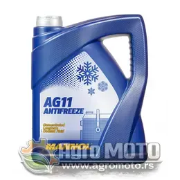 Antifriz MANNOL AG11 100% 4111 5L, slika 1 - Kočione i rashladne tečnosti