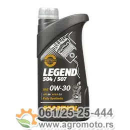 Motorno ulje LEGEND 504/507 MANNOL 0W-30 7730 1L, slika 1 - Motorna ulja za automobile