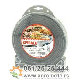 Struna za trimer SPIRALE 4,5mm 20m Tecomec, slika 1 - Struna za trimer
