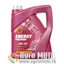 Motorno ulje Energy Premium MANNOL 5W-30 7908 5L, slika 1 - Motorna ulja za automobile