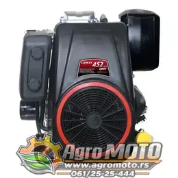 Motor ugradni za kosilice Loncin 452cc 12,5KS 25x80mm, slika 2 - Ugradni motori za kosilice
