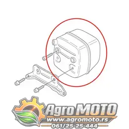 Auspuh testere Husqvarna 362 365 371 372 Jonsered 2065 2165 Thorp, slika 3 - Delovi za HUSQVARNA / JONSERED testere
