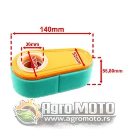 Filter vazduha Briggs & Stratton 850 series 795066, slika 1 - Delovi za BRIGGS & STRATTON kosilice