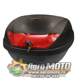 Kofer za motor M-CASE 51L (58,5x43x30,5) za 2 kacige, slika 2 - Koferi za motore