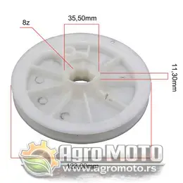 Kotur kanapa Briggs & Stratton 3,75  KS 124 mm, slika 1 - Delovi za BRIGGS & STRATTON kosilice