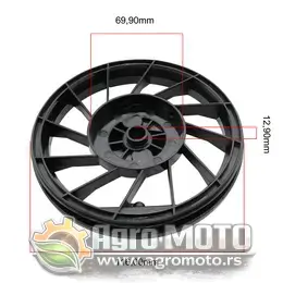 Kotur kanapa Briggs & Stratton 8 KS 160 mm, slika 1 - Delovi za BRIGGS & STRATTON kosilice