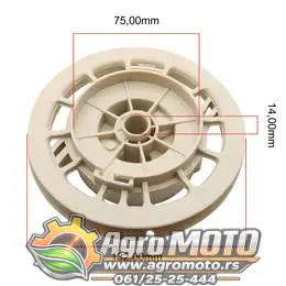 Kotur kanapa Honda GX 120 160 za metalne cape, slika 2 - HONDA G / HONDA GX