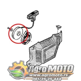 Kotur kanapa testere Husqvarna 50 51 55, slika 2 - Delovi za HUSQVARNA / JONSERED testere