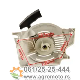 Starter testere Villager VGS 24 30 PN 4500 5200 Thorp, slika 1 - Delovi za KINESKE testere