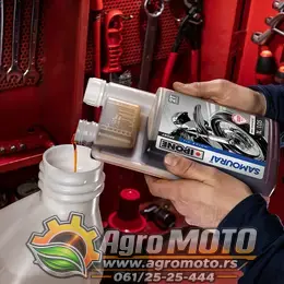 Motorno ulje IPONE Samourai Scoot 2T 1L sa dozerom miris jagode, slika 2 - Motorna ulja za 2T motore / skutere
