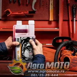 Motorno ulje IPONE Self Oil 2T 1L sa mirisom jagode, slika 2 - Ulja i masti za testere