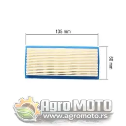 Filter vazduha Honda GXV 140 135x60x25 mm, slika 1 - Delovi za HONDA kosilice