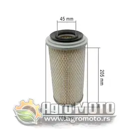 Filter vazduha Honda GX 610 620 45/105x205 mm, slika 1 - Delovi za HONDA kosilice